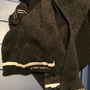 Louis Vuitton hat and scarf